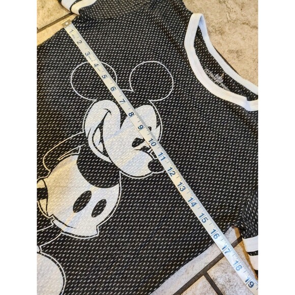 Walt Disney Mickey Mouse Jersey Style T-Shirt Size Womens Small 28 Established - Picture 3 of 9